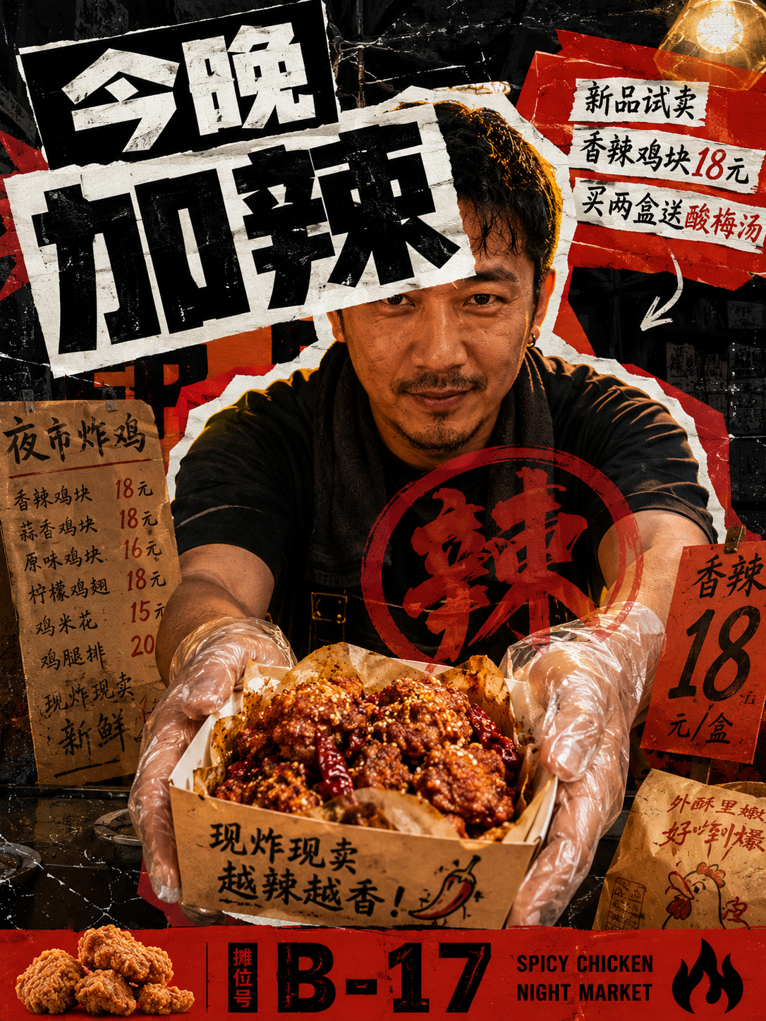 今晚加辣